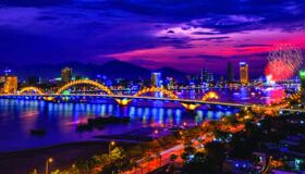 Da Nang Dragon Bridge is iconic tourist spot of Central Vietnam